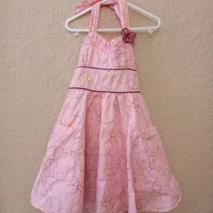 She's The One Pink Halter dress Size 4